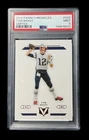 2019 panini chronicles #V22 tom brady; blank SP vertex insert PSA 9