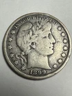 1899 Barber Half Dollar Circulated To Choice Circulated Fine