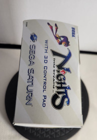 Nights Into Dreams (Sega Saturn) COMPLETE w/ Box manual game control pad EUC