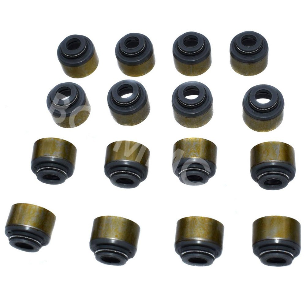Fit For Hyundai Accent 1.5L Car Engine Valve Stem Oil Seals 16 Pcs 22224-23500