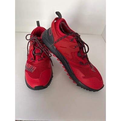 Men s Red Puma Pacer Future Trail Running Sneakers Shoes Sz 11
