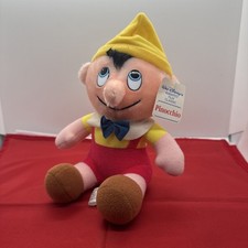 Walt Disney Animated Film Classic 8 Pinocchio 1986 Plush with Tag