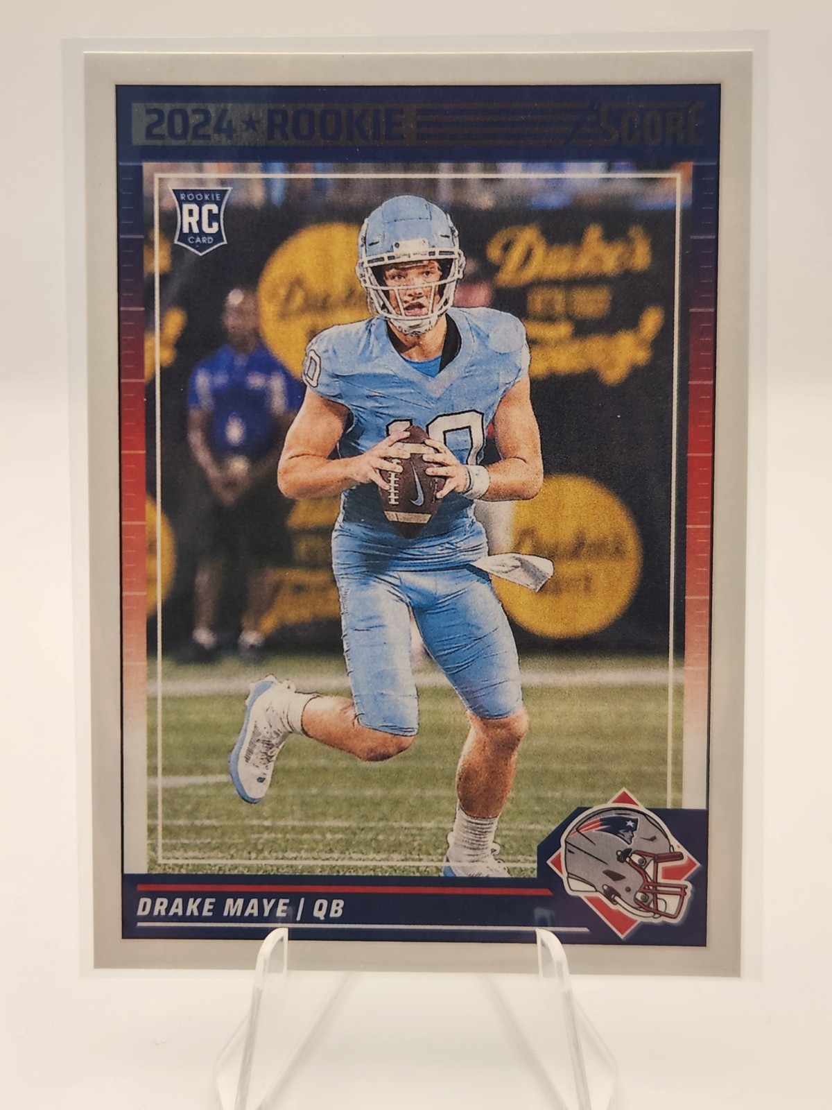 2024 Score - Rookies Drake Maye #303 Scorecard (RC)