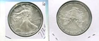 2008 W AMERICAN SILVER EAGLE 1 OUNCE .999 FINE BURNISHED BU COIN NO BOX 7129T