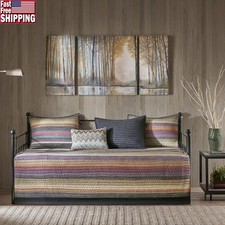 Yosemite Daybed Cover Set 6 Piece Reversible Quilted Soft Durable Bedding Decor