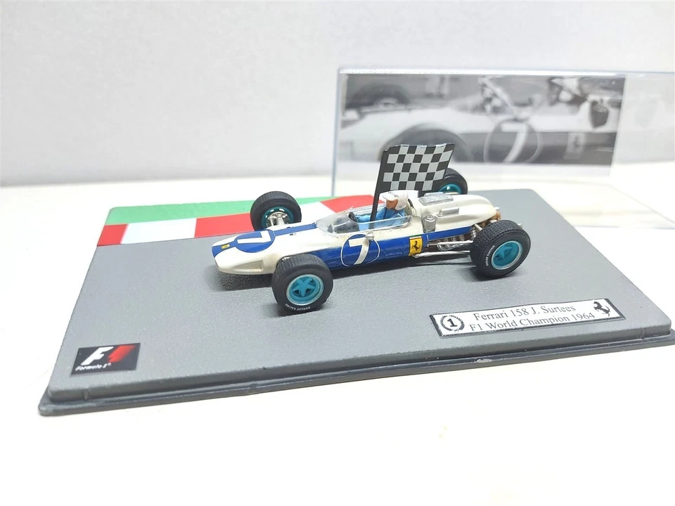Ferrari 158 F1 World Champion J. Surtees 1964 - 1/43 Artigianale base Brumm - Immagine 2 di 4