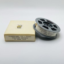 Vintage Disney WDP 8 mm Film Reel Goofy Daylight Savings Time News Clip TV 1973