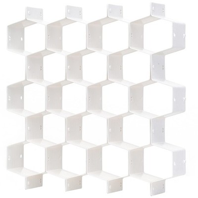 Honeycomb Drawer Divider Suitable for bedroom underwear Socks Cosmetic storag...