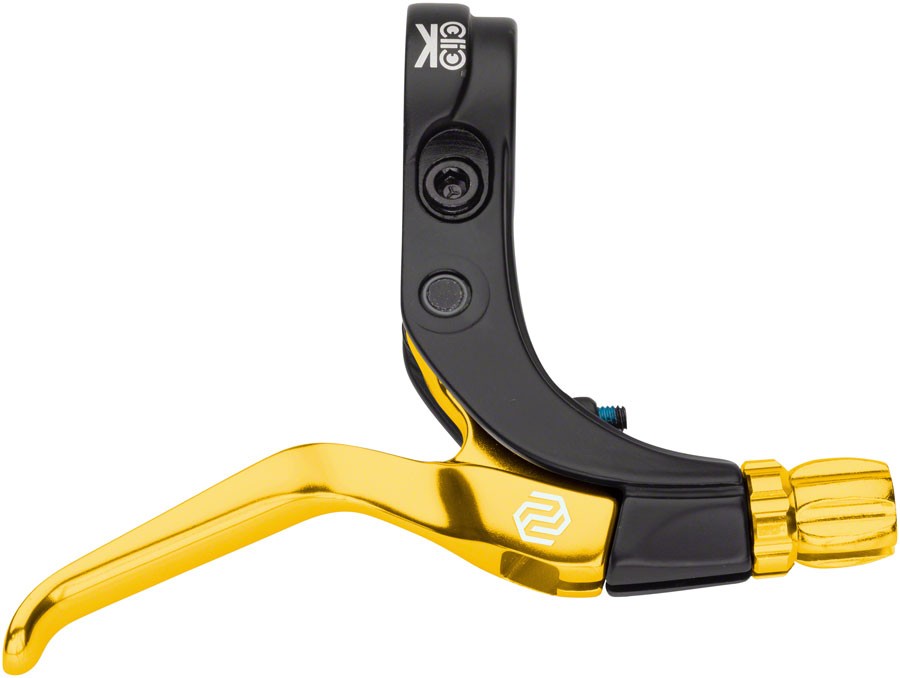 Promax Click V-Point Brake Lever - Long Reach Gold 4390₽