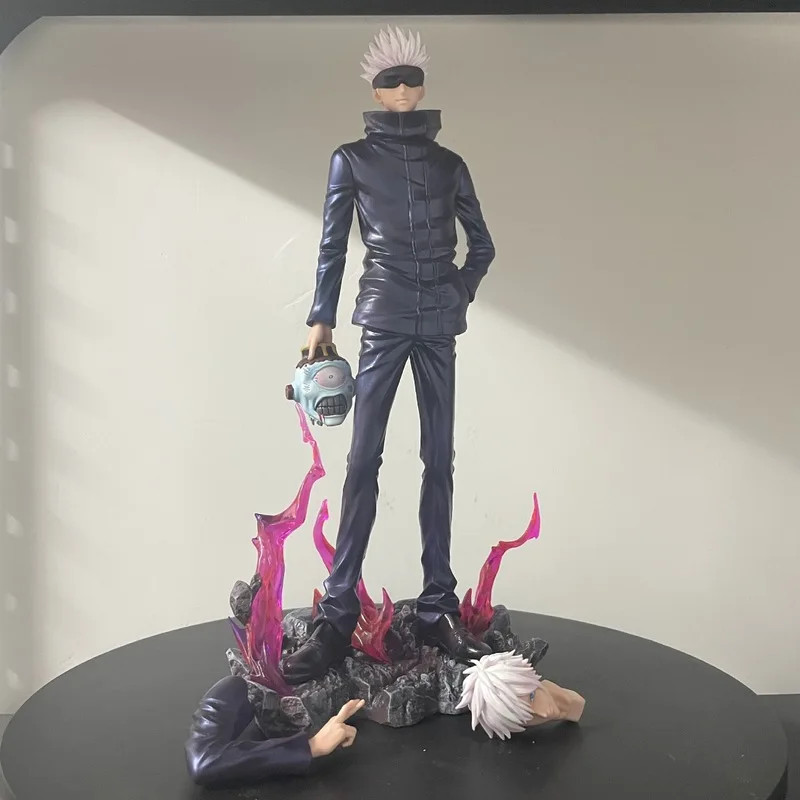 Gojo Satoru figurine 33cm Jujutsu Kaisen pour sublimer votre décoration de bureau mangathèque