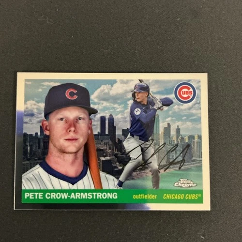 Pete Crow-Armstrong 2025 Topps Chrome Pete Crow-Armstrong