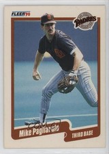 1990 Fleer Mike Pagliarulo #163 1h8p