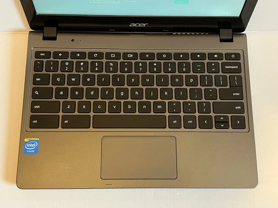 Acer Chromebook C720 ZHN 2103 Laptop 11.5" Screen Intel Celeron 2955U @1.4GHz - Image 2 of 4
