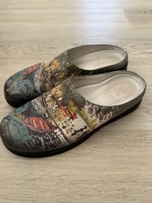 Vintage Icon Women s Mules Size 9.5 Art Print Bathers At La Grenouillere Monet
