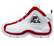 Fila Grant Hill 2 Shoes Mens Size 10.5 White Red Performance Basketball Sneakers