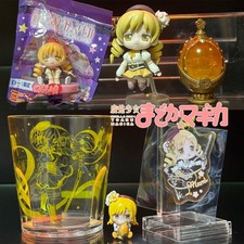 Madoka Magica Mami Tomoe Goods Set Soul Gem Dome Figure Keychain Cup Japan