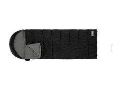 Pro Action 400GSM Envelope Sleeping Bag  Eco-Friendly 3 Season Washable