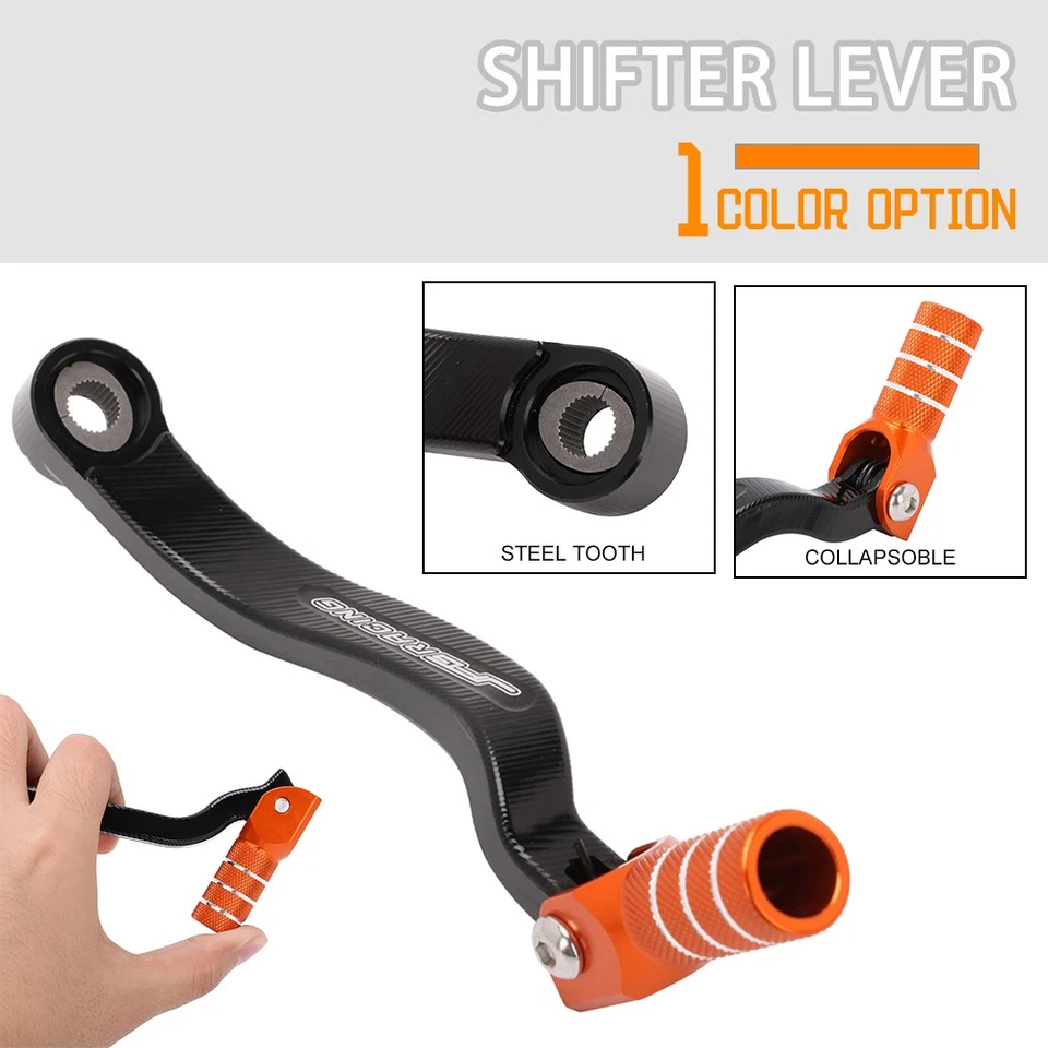 Gear Shift Lever CNC For KTM SX XC XCW SXF XCFW EXC MXC XCF 250-560 Dirt Bike - Image 3 of 4