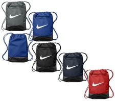 Nike Brasilia 9.5 Drawstring Backpack Bag Training Gym Sack Pack DM3978