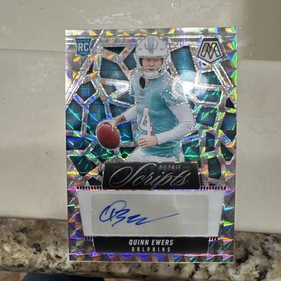 2025 Panini Mosaic - Rookie Scripts Quinn Ewers #RS-QES (AU, RC)