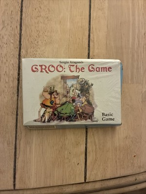 Groo The Game Sealed Boxed Sergio Aragones Rare Vintage DAMAGE READ