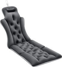 Full Body Bath Pillow for Bathtub, Thick Luxury Bathtub Cushion with 192 Sucti