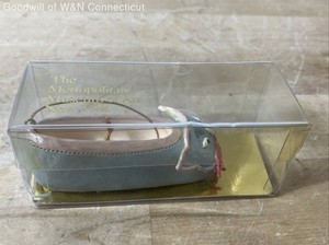 Metropolitan Museum of Art Ballerina Cat Slipper Ornament Vintage MMA Boxed
