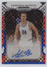 2019 Panini Prizm Draft Picks Red White & Blue 65/99 Garrison Mathews Auto 1lz5