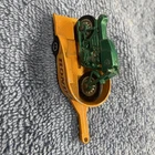 MATCHBOX LESNEY  HONDA MOTORCYCLE W/ ORANGE TRAILER