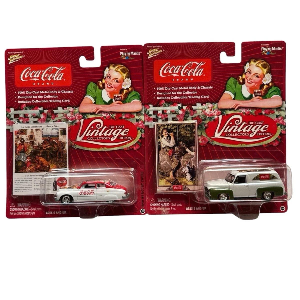 Johnny Lightning Coca-Cola Ford Contemporary Manufacture Diecast