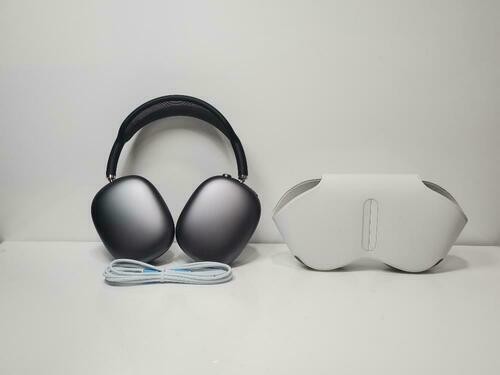 Apple - Hiro。 Apple AirPods Max Wireless Over-Ear Headset - Space Gray