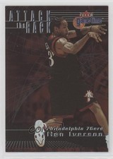 2000-01 Fleer Game Time Attack The Rack Allen Iverson #5AR HOF 0q3