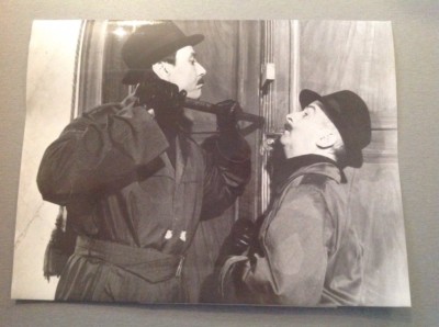 LOUIS DE FUNES und MAURICE BIRAUD - ''DROLE DE CAÏD'' Foto Kino Presse
