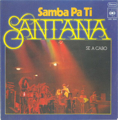 Santana Samba Pa Ti 7'' Single RE Vinyl Schallplatte 73502