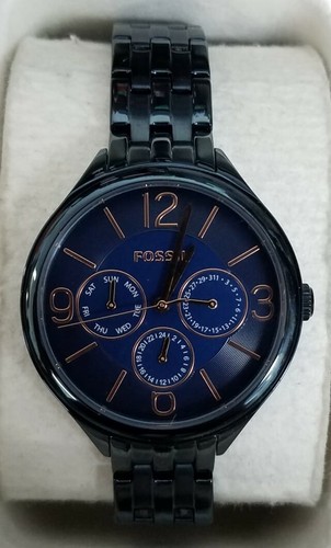 Fossil BQ3225 Suitor Blue Dial Blue IP 