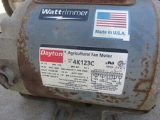 Dayton 4K123C 115/208-230V 1/2 Hp 1725 Rpm Motor, Used