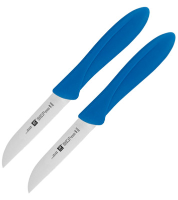 2 PACK HENCKELS ZWILLING Kitchen Knife 3'' Stainless Steel Blade Synthetic Handle