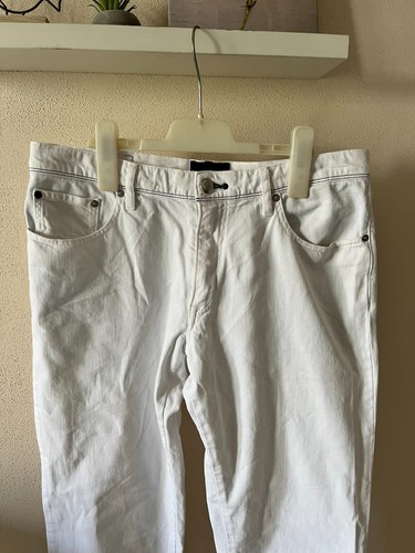 Hackett London Stretch Jeans - White - Size 33 - Picture 8 of 13