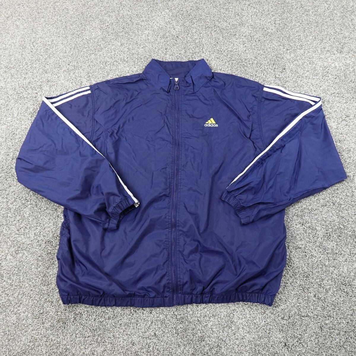 VTG Adidas Jacket Mens S Blue Climaproof Zip Track Sports VTG Adidas Jacket Mens S Blue Climaproof Zip Track Sports