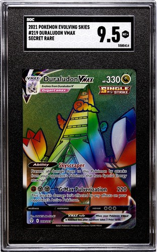 Duraludon VMAX graded SGC 9.5 for sale on eBay