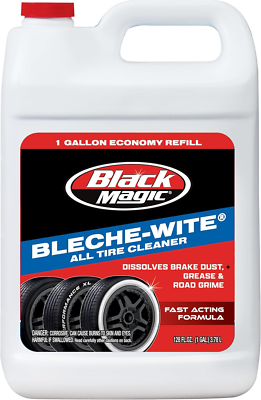 #ad #ad Black Magic 800002222 Bleche Wite Tire Cleaner 1 Gallon. Fast Acing Formula D $38.24