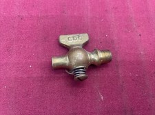VINTAGE BRASS 1/8”npt PETCOCK VALVE SPIGOT DRAIN HIT MISS STEAM ENGINE