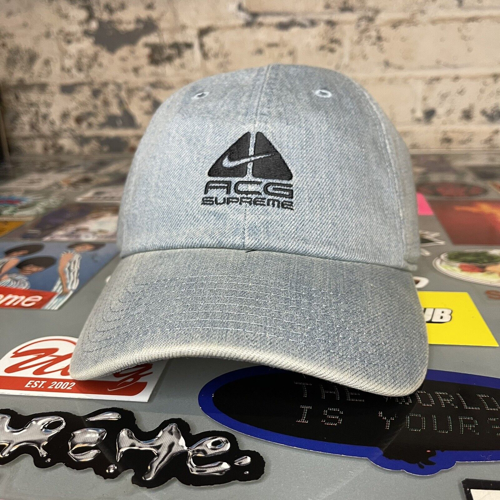 2021春大特価セール！ Supreme Nike ACG Denim 6 Panel Cap asakusa.sub.jp