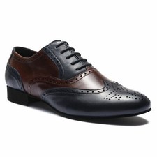 Tanzschuhe Herren Budapester Charleston Schuhe Rumpf 2158 RUBEN Swing Tanz Leder