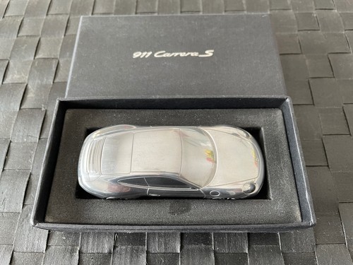 Presse-papiers En Cristal Porsche 911 - Objet Décoratif Luxe - Occasion