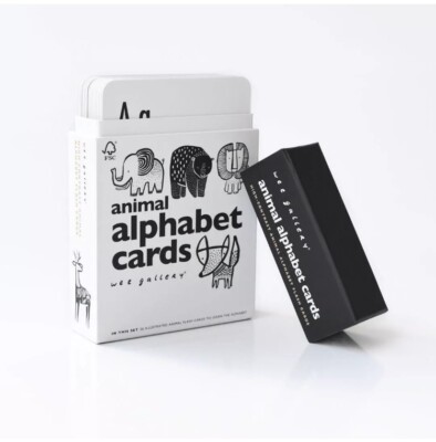 Wee Gallery Tier Alphabet Karten - Phonetik Flash Karten