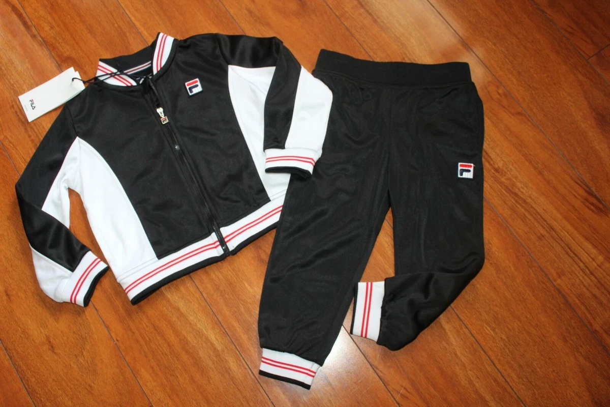 NWT GIRLS FILA SZ 3T JACKET PANTS TRACKSUIT eBay