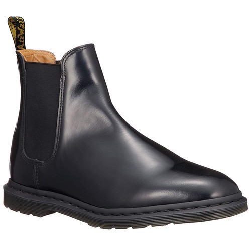 DR. Martens Graeme II lucido in pelle liscia Casual Pull-On Chelsea Stivali  Da Uomo | eBay