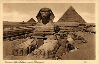 CPA Lehnert & Landrock 108 Cairo - The Sphinx and Pyramids EGYPT (917590)