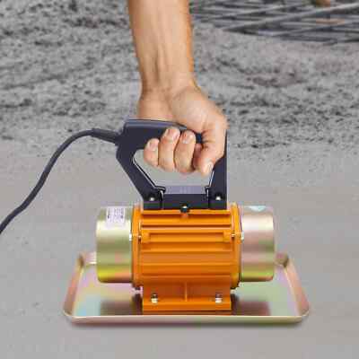 Portable Concrete Polisher, Attached Plate Vibrator Cement Vibration  Polishing | eBay